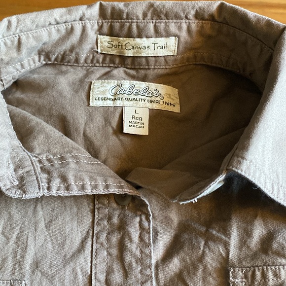 Cabelas soft canvas trail shirt - Picture 4 of 4